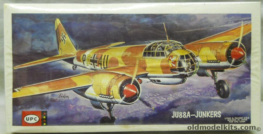UPC 1/58 Junkers Ju-88A - (ex-Lindberg), 5061-100 plastic model kit